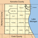 Map of Lake County