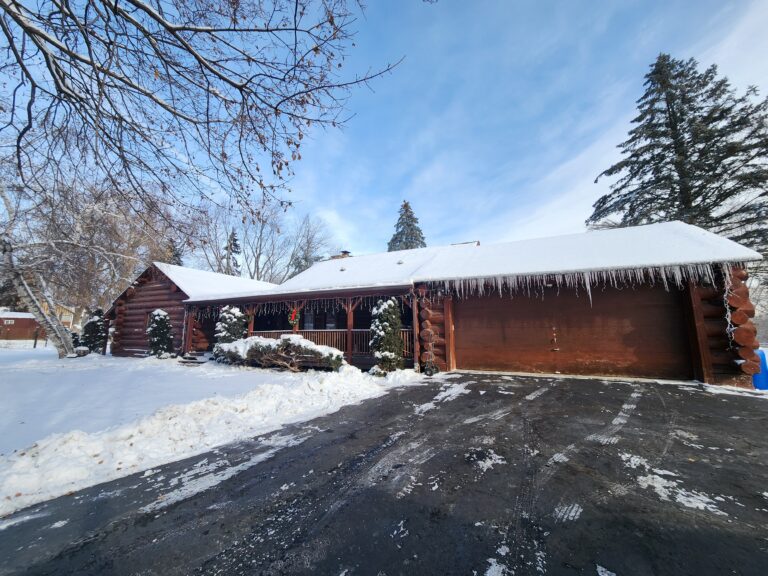 Snow Covered cabin