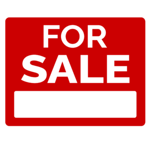 For sale sign