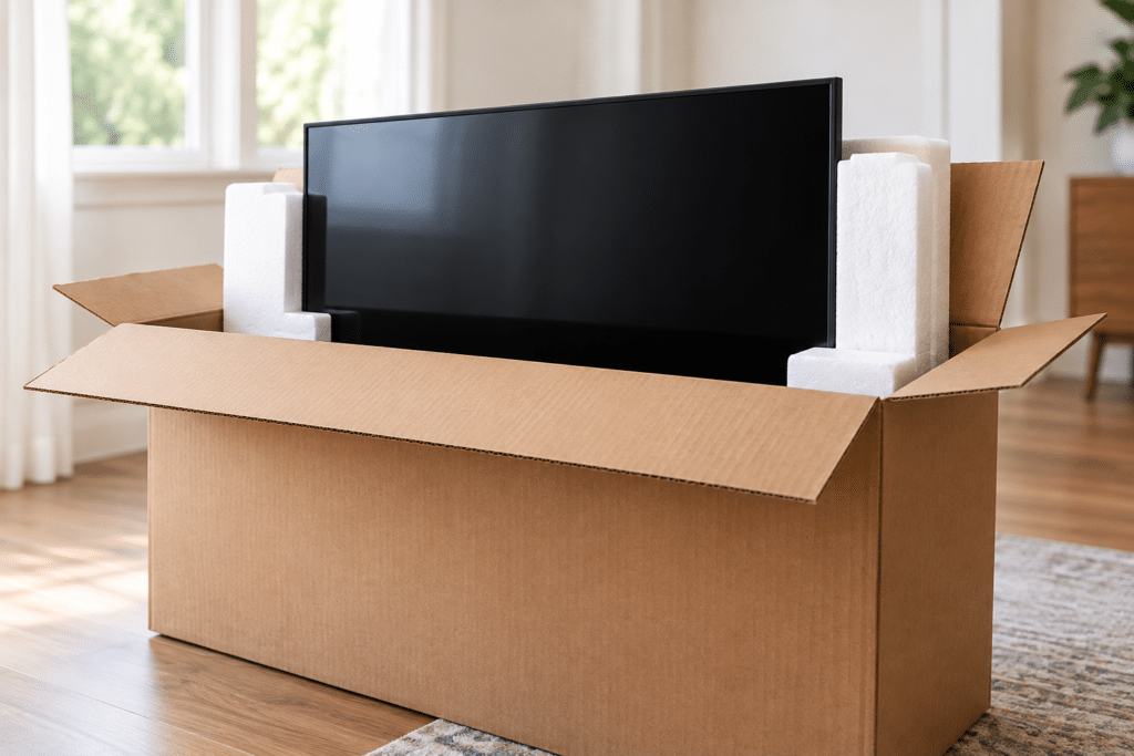 Television purchase subject to proposed Lake County IL school sales tax